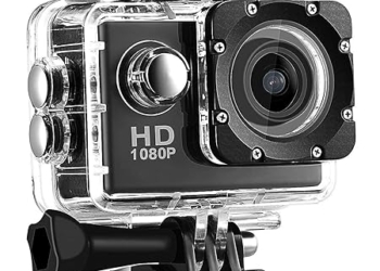 Action Camera 1080P Sports Camera Full HD 2.0 Inch Action Cam 30m/98ft Underwater Waterproof Camera with Mounting Accessories